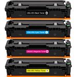 4 Pack Compatible Canon 055 Toner Cartridges