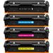4 Pack Compatible Canon 055 Toner Cartridges